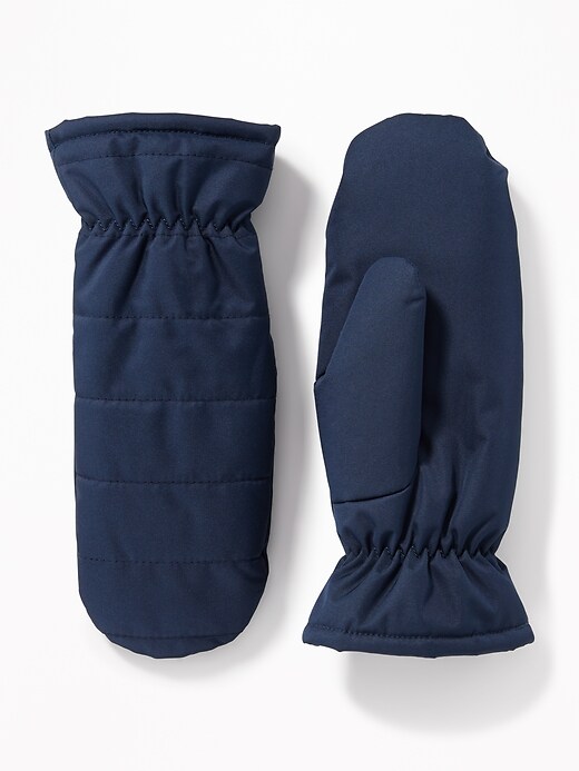 Quilted WaterResistant Mittens for Women Old Navy