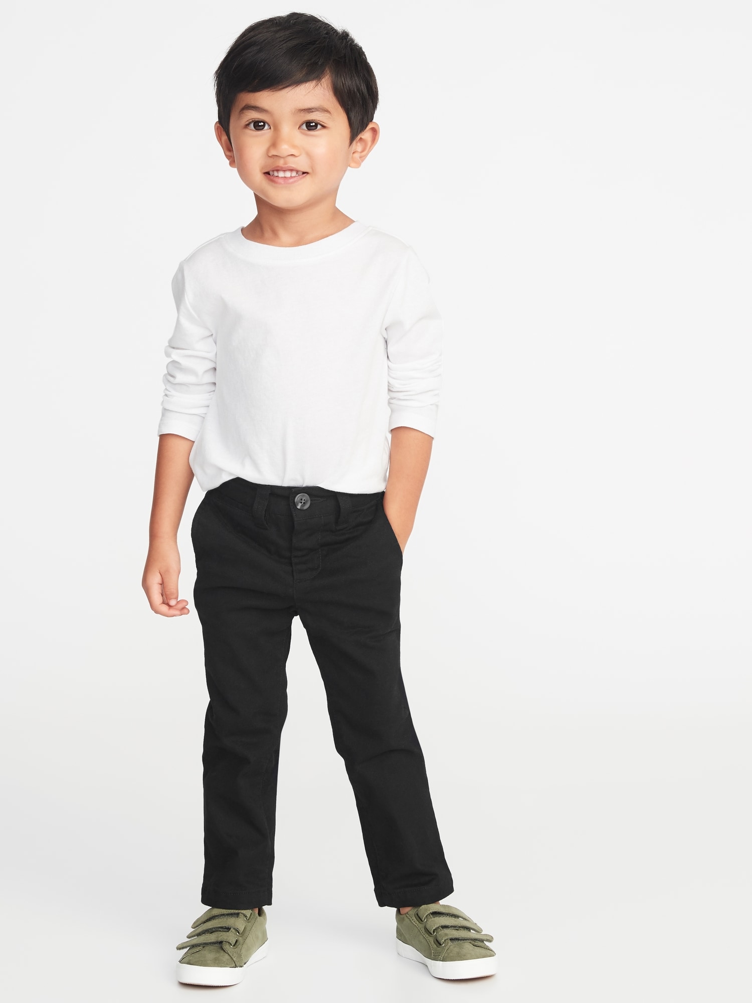 Old navy old navy ultimate skinny built in flex twill pants for toddler  boys