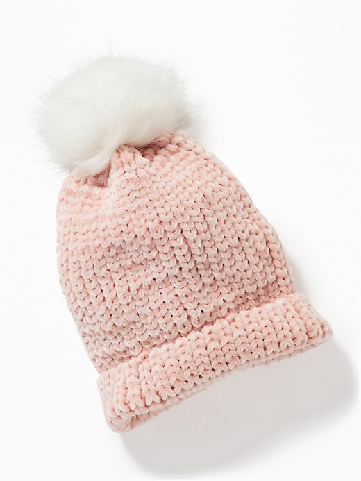View large product image 1 of 1. Pom-Pom Beanie For Toddler & Baby