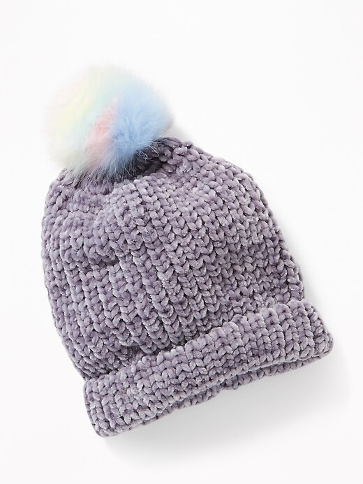 View large product image 1 of 1. Pom-Pom Beanie For Toddler & Baby