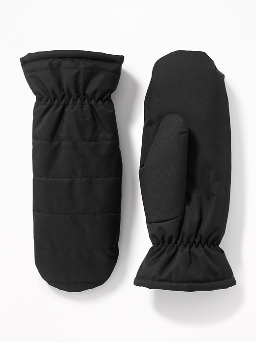 View large product image 1 of 1. Quilted Water-Resistant Mittens for Women