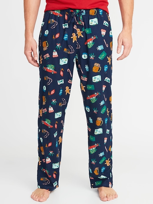 View large product image 1 of 2. Patterned Flannel Sleep Pants
