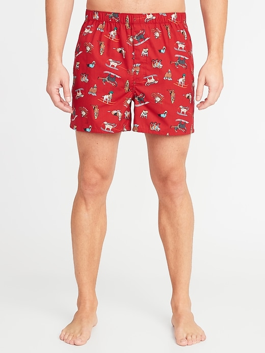 Soft-Washed Printed Boxers for Men | Old Navy