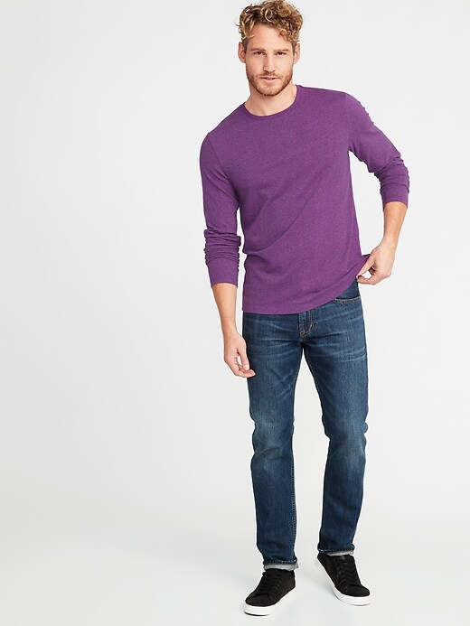 Soft-Washed Long-Sleeve Tee for Men | Old Navy