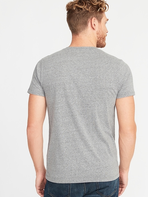 Image number 2 showing, Soft-Washed Jersey Henley T-Shirt