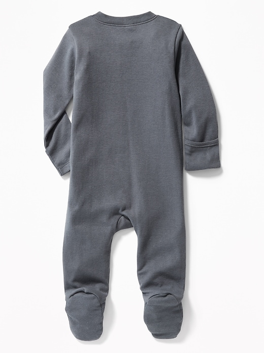 View large product image 2 of 2. Footed One-Piece for Baby