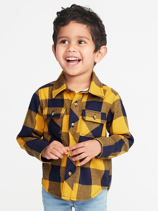 Plaid Flannel Shirt for Toddler Boys | Old Navy