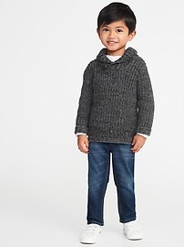View large product image 3 of 4. Shawl-Collar Sweater for Toddler Boys