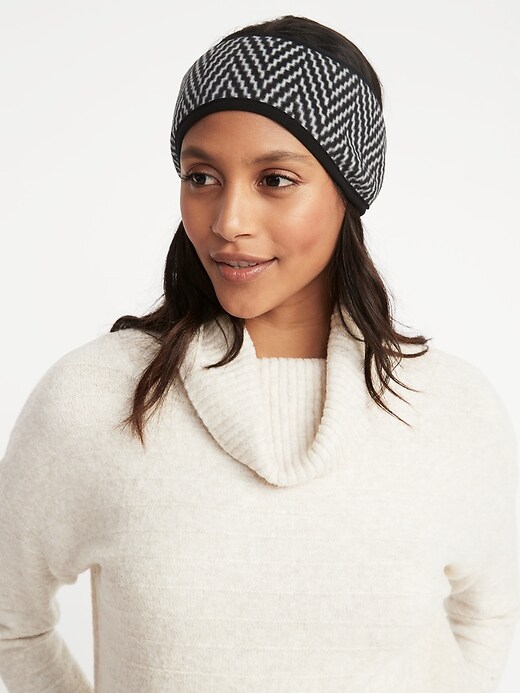 View large product image 1 of 2. Go-Warm Performance Fleece Earwarmer Headband for Women