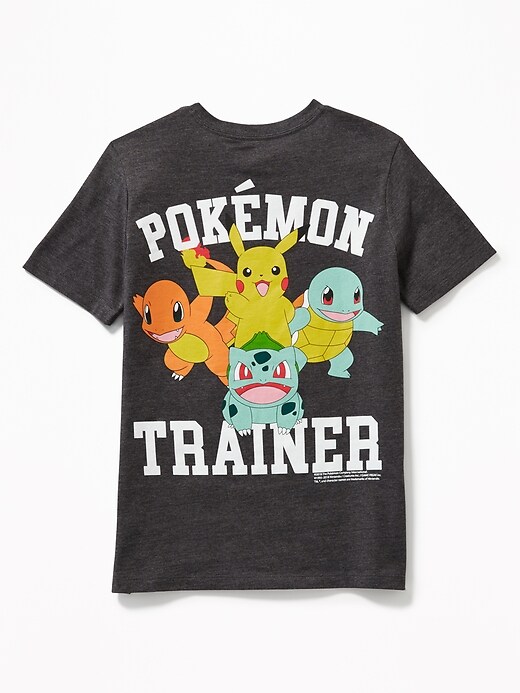 View large product image 2 of 2. Pokémon&#153 "Pokémon Trainer" Tee for Boys