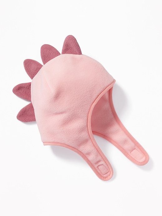 View large product image 1 of 1. Micro Fleece Dino Trapper Hat For Toddler Boys