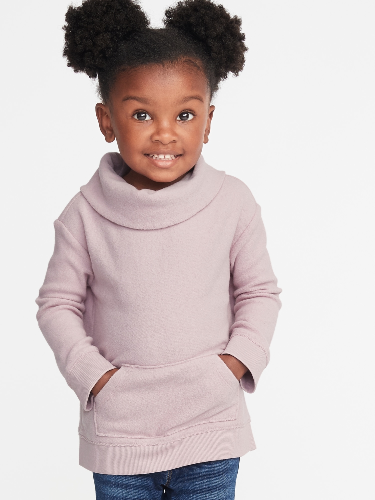 Cozy Cowl-Neck Pullover for Toddler Girls | Old Navy