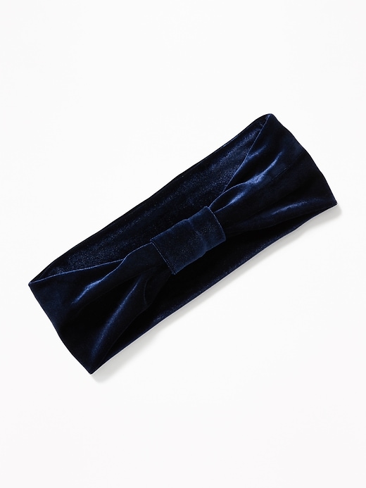 View large product image 1 of 1. Velvet Head Wrap for Women