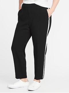 old navy side stripe pants