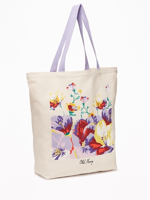 View large product image 1 of 1. Graphic Canvas Tote for Women