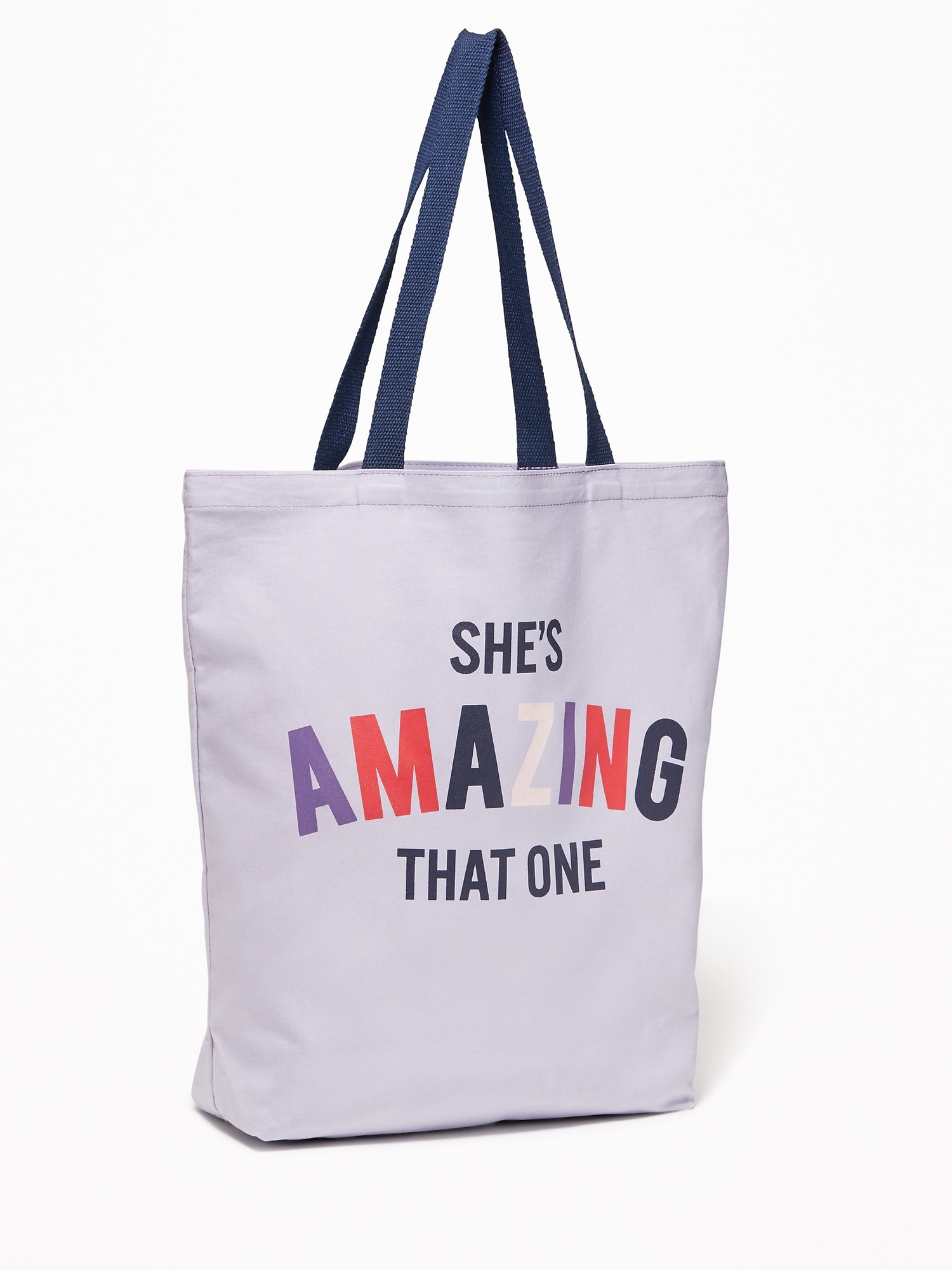 Graphic Canvas Tote for Women Old Navy