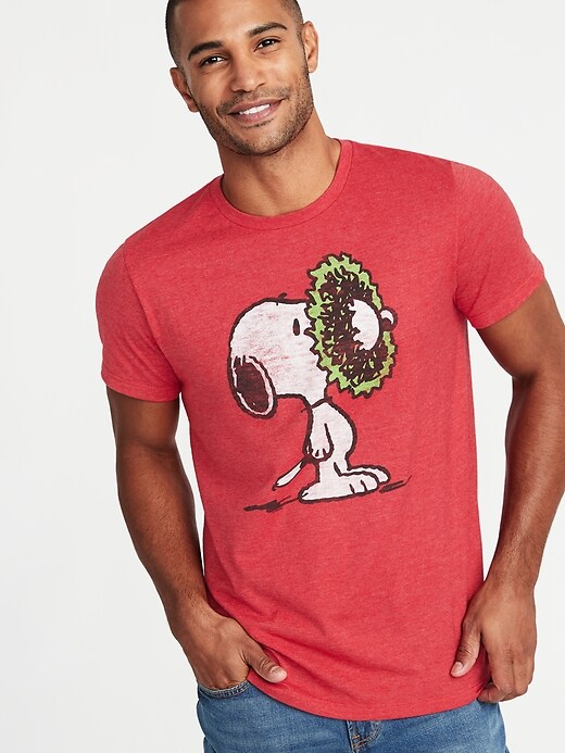 Image number 1 showing, Peanuts&#174 Snoopy Christmas Tee