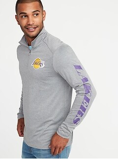NBA® Team-Graphic 1/4-Zip Pullover for Men | Old Navy