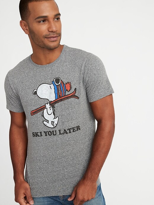 Image number 1 showing, Peanuts&#174 Snoopy "Ski You Later" Tee