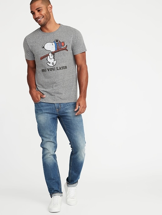 Image number 3 showing, Peanuts&#174 Snoopy "Ski You Later" Tee