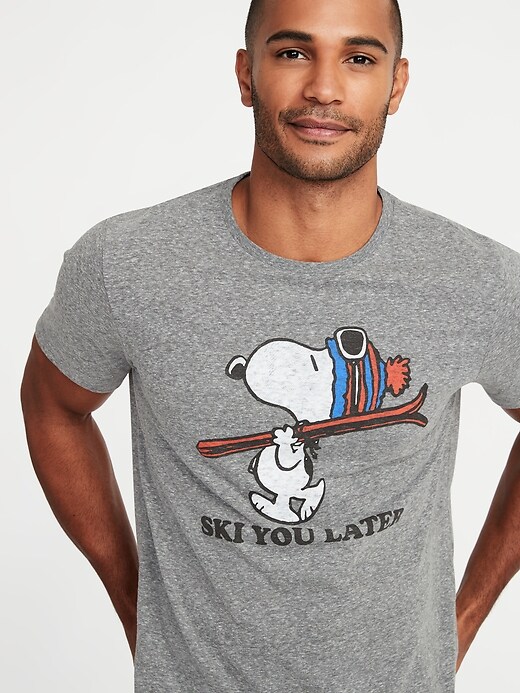 Image number 4 showing, Peanuts&#174 Snoopy "Ski You Later" Tee