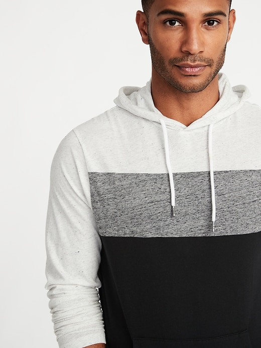 Image number 4 showing, Color-Blocked Hooded Tee