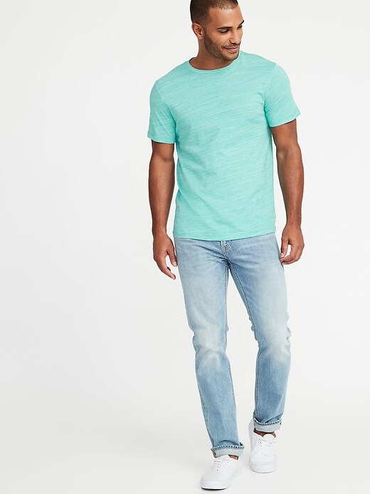 Image number 3 showing, Soft-Washed Perfect-Fit Crew-Neck Tee
