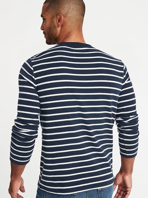 Image number 2 showing, Striped Plush-Knit Built-In Flex Tee