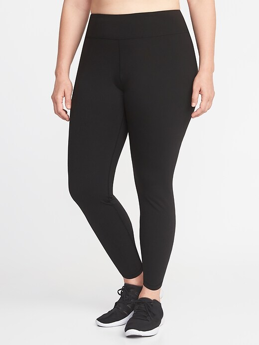 View large product image 1 of 2. High-Rise Elevate Compression Plus-Size Leggings