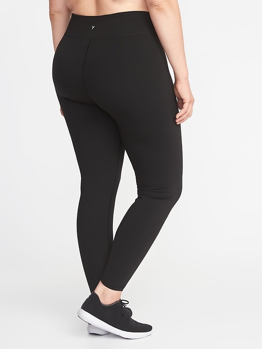 View large product image 2 of 2. High-Rise Elevate Compression Plus-Size Leggings