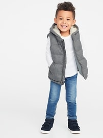 View large product image 3 of 4. Hooded Frost-Free Vest for Toddler Boys