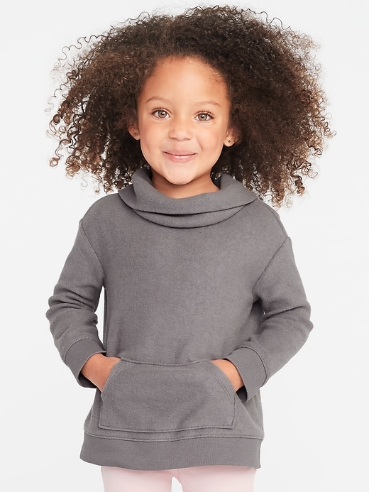 View large product image 1 of 4. Cozy Cowl-Neck Pullover for Toddler Girls