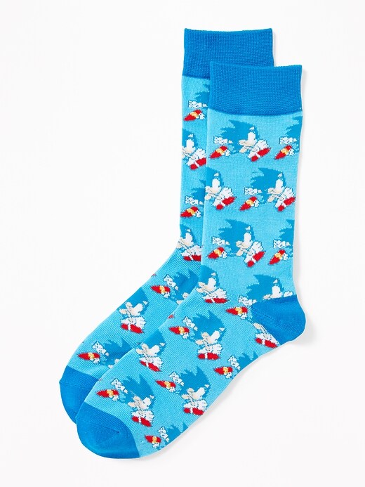 View large product image 1 of 1. Sonic the Hedgehog&#153 Printed Socks
