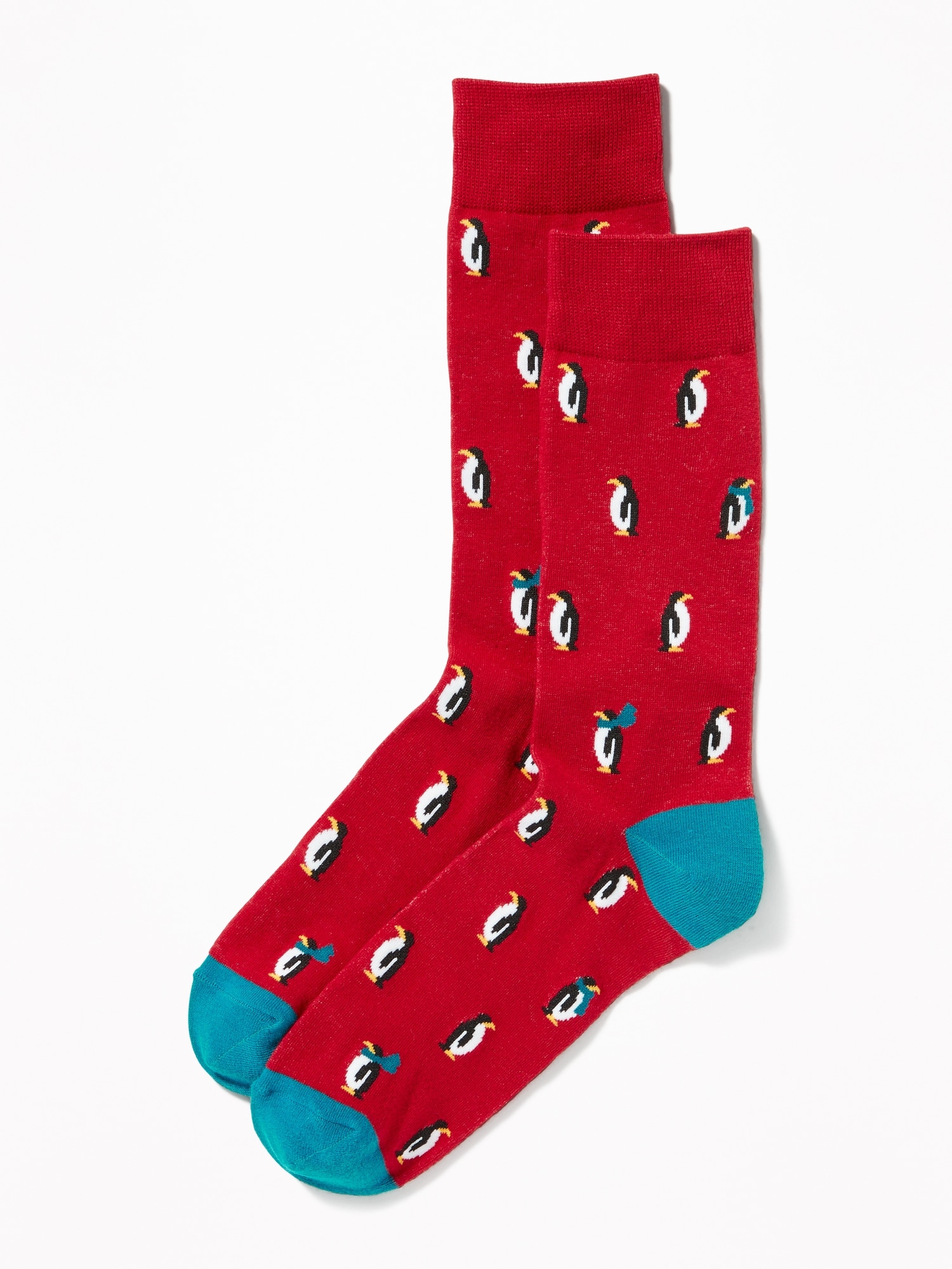 Printed Crew Socks Old Navy