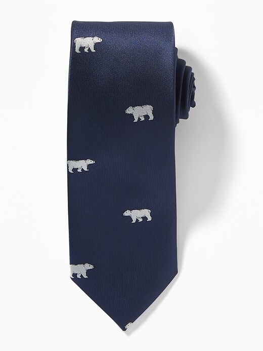 View large product image 1 of 1. Printed Jacquard Tie