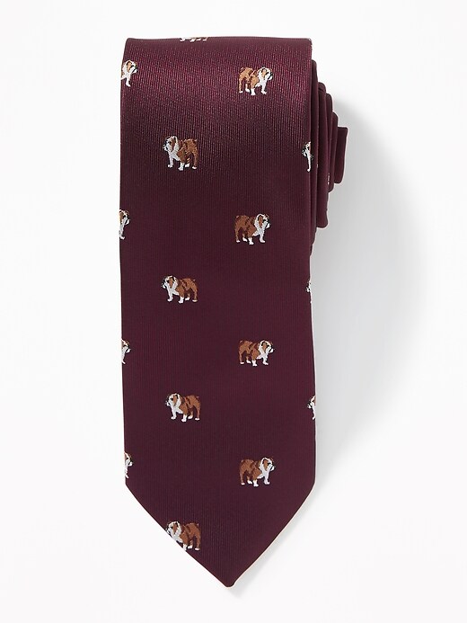 View large product image 1 of 1. Printed Jacquard Tie