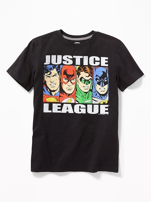 View large product image 1 of 2. DC Comics&#153 Justice League Tee for Boys