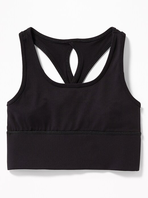Go-Dry Cool Long-Line Sports Bra for Girls | Old Navy