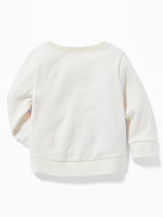 View large product image 2 of 2. Relaxed Graphic Sweatshirt for Toddler Girls