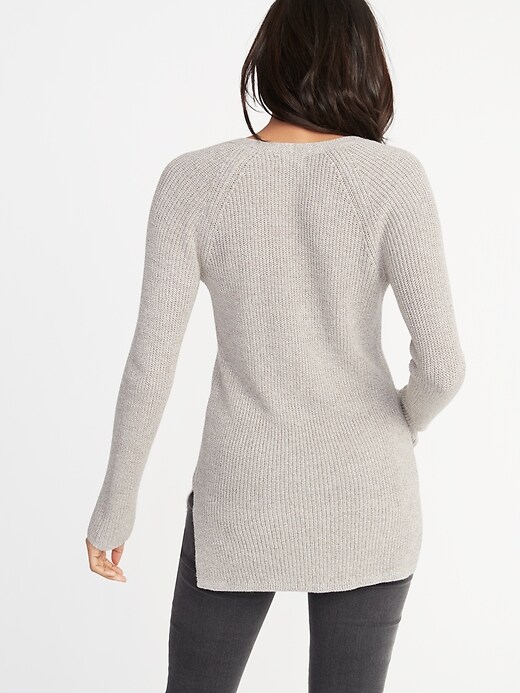 Shaker-Stitch V-Neck Sweater for Women | Old Navy