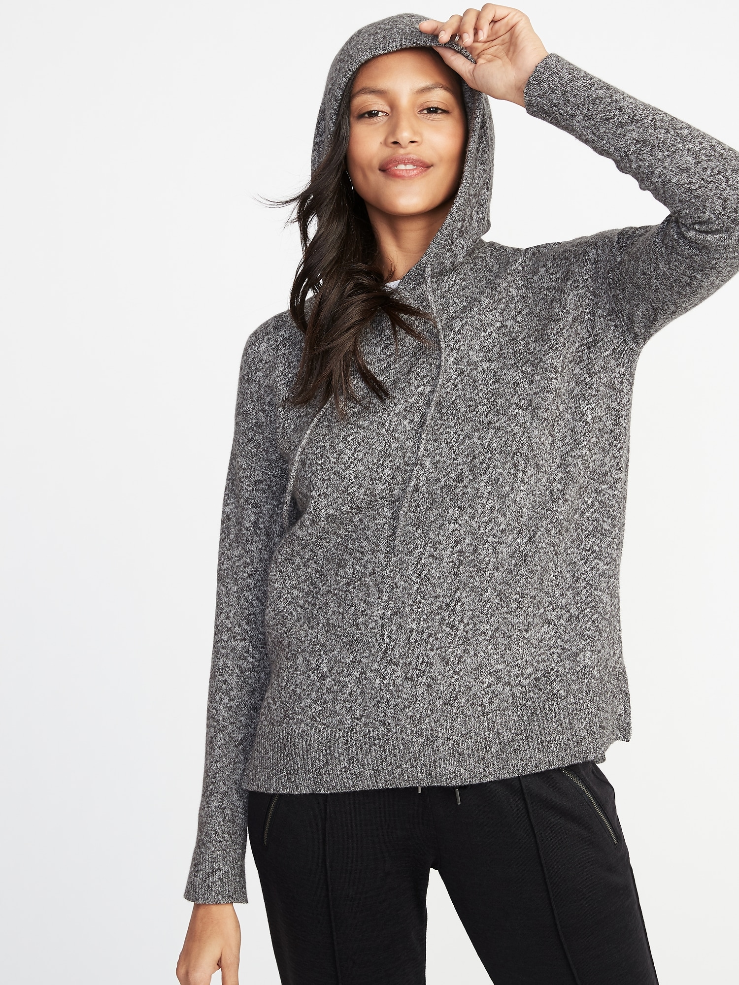 Old navy sweater knit hoodie Clearance