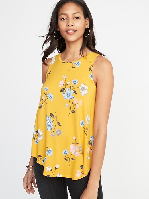 Luxe Floral Swing Tank for Women | Old Navy