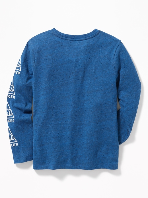 View large product image 2 of 2. Graphic Long-Sleeve Tee for Boys