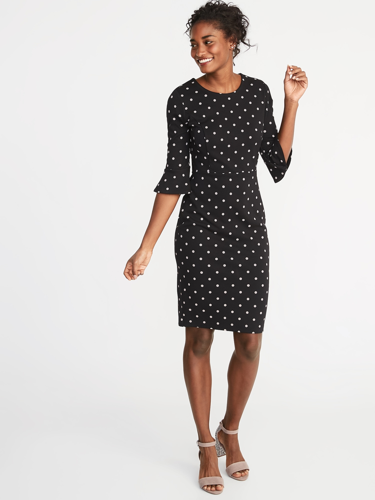 Old navy outlet ruffle sleeve dress