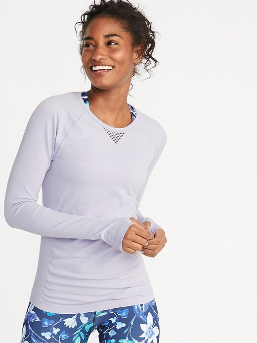 View large product image 1 of 1. Seamless Performance Top for Women