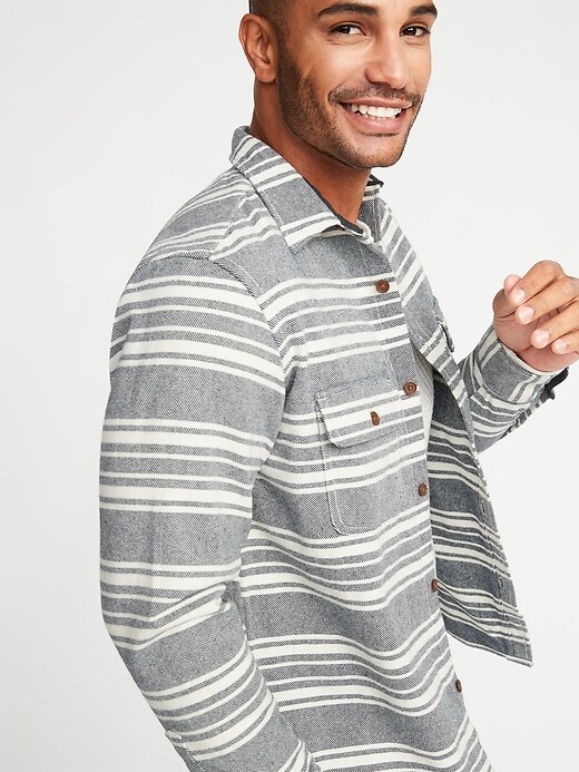 Image number 4 showing, Regular-Fit Flannel Shirt