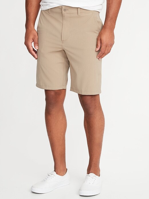 View large product image 1 of 1. Slim Hybrid Performance Shorts - 10-inch inseam