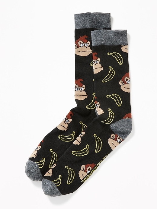 View large product image 1 of 1. Donkey Kong&#153 Printed Socks