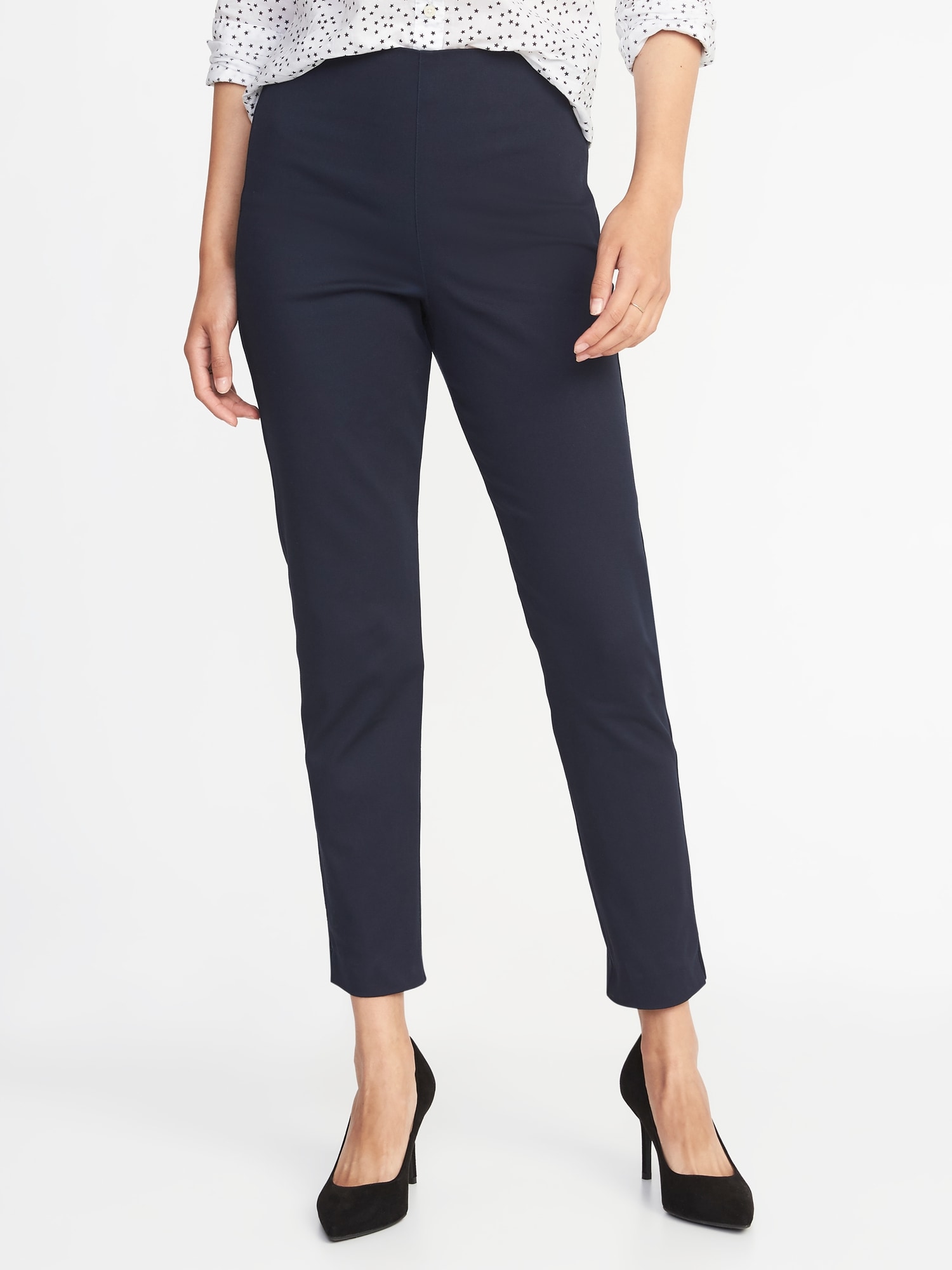 high rise super skinny ankle pants old navy