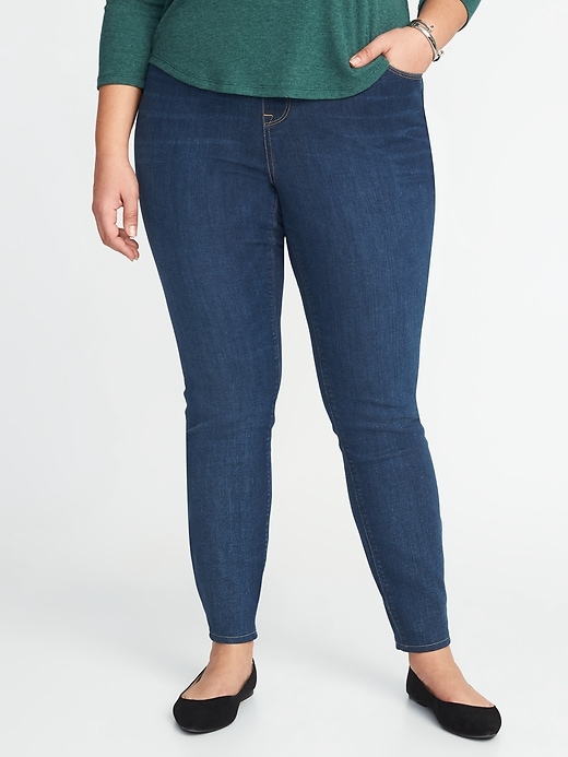high waisted pull on jeggings